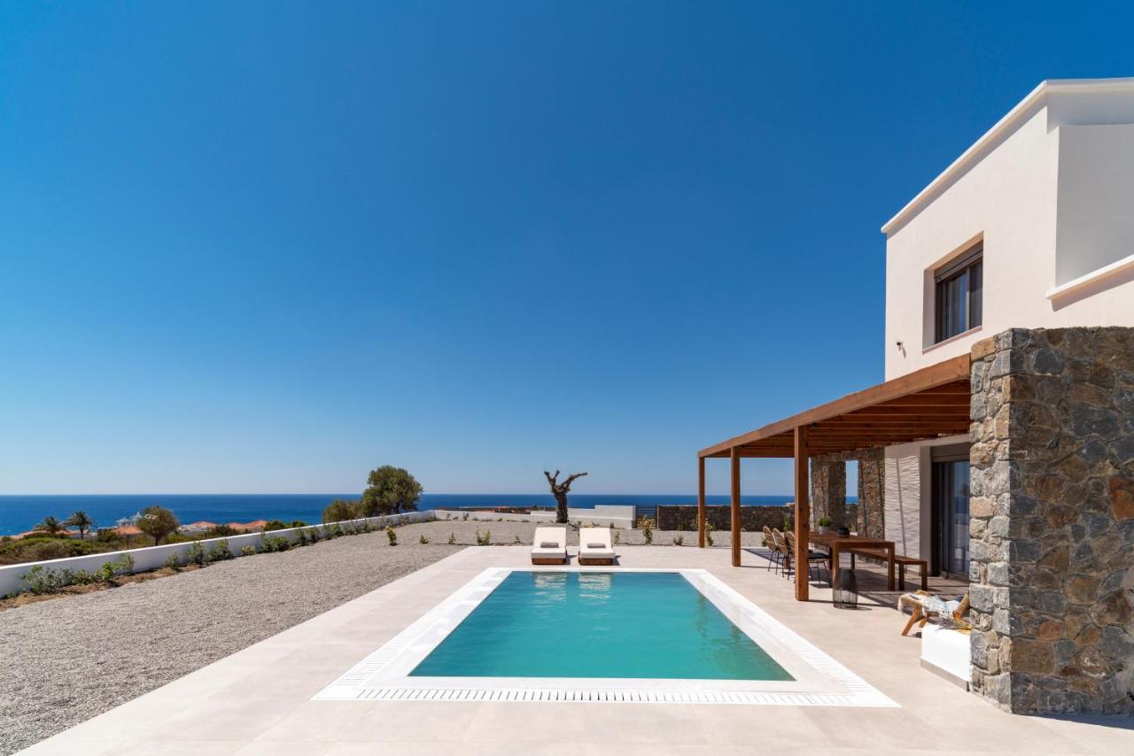 Terra D'Oro Sea View Villa With Private Pool Kiotari Esterno foto