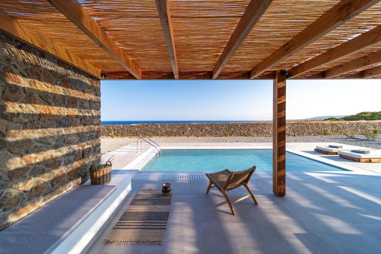 Terra D'Oro Sea View Villa With Private Pool Kiotari Esterno foto