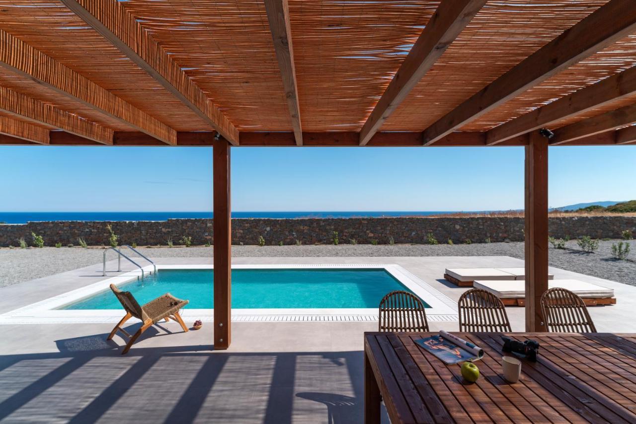 Terra D'Oro Sea View Villa With Private Pool Kiotari Esterno foto