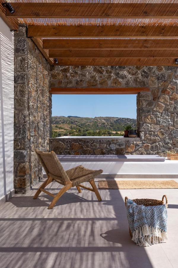 Terra D'Oro Sea View Villa With Private Pool Kiotari Esterno foto