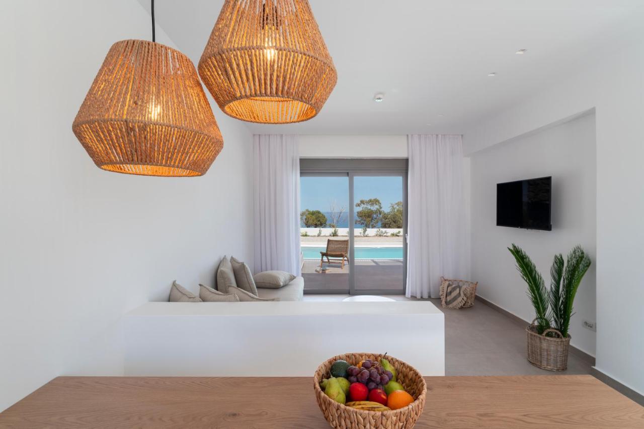 Terra D'Oro Sea View Villa With Private Pool Kiotari Esterno foto