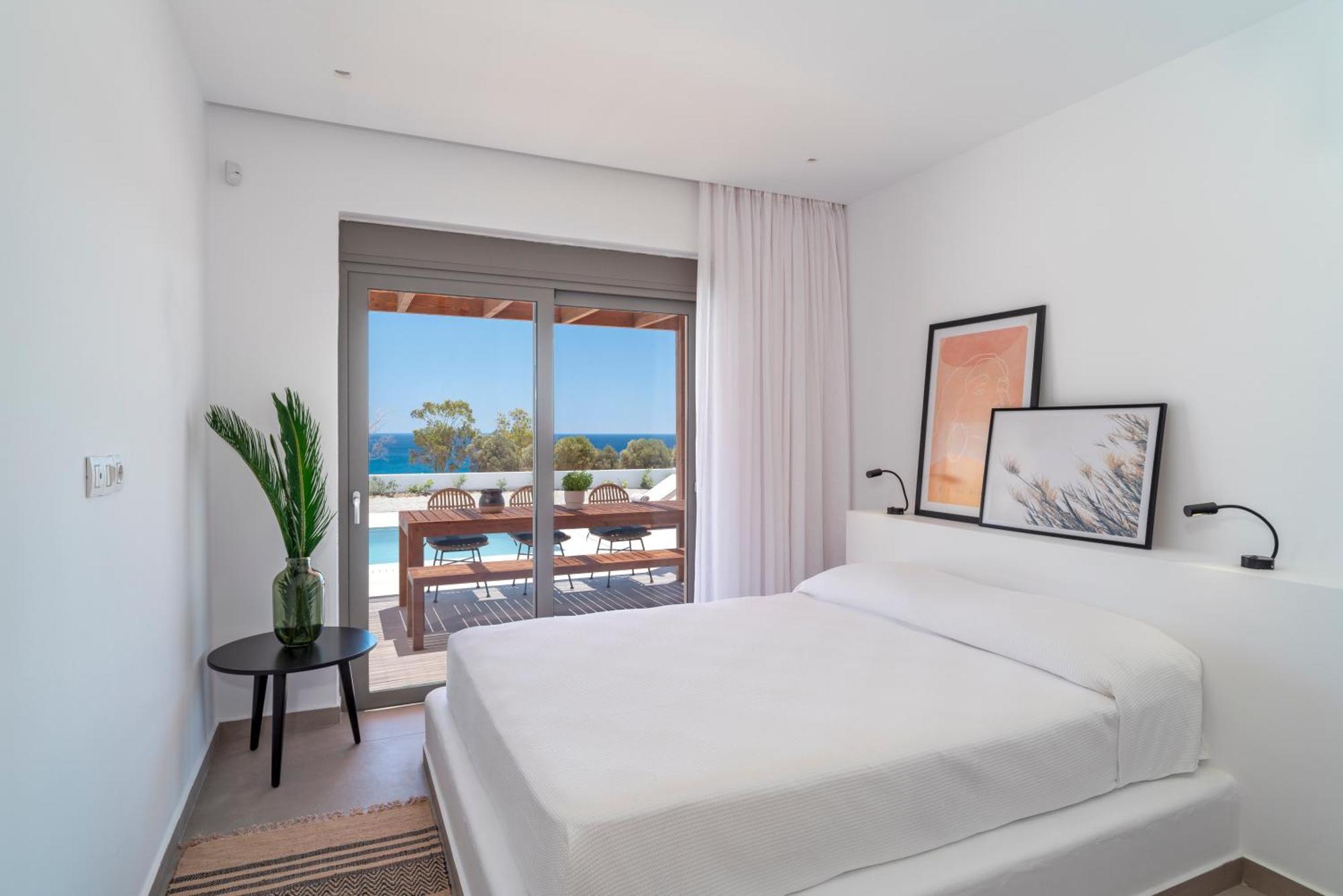 Terra D'Oro Sea View Villa With Private Pool Kiotari Camera foto